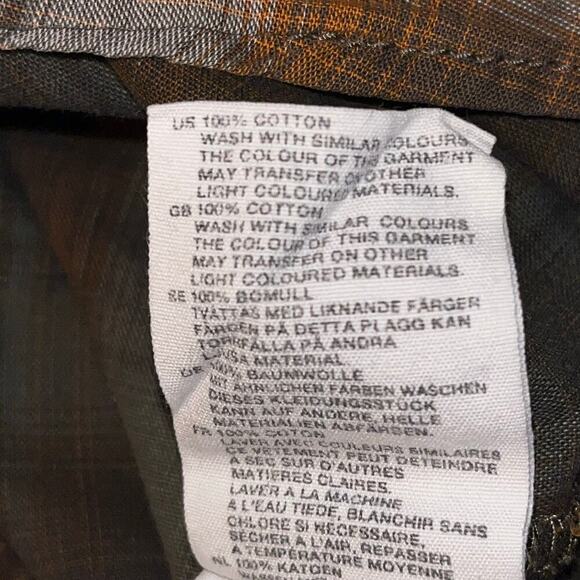 DIVIDED by H&M Western Plaid Snap Button Shirt Men’s Size Medium - Picture 7 of 8